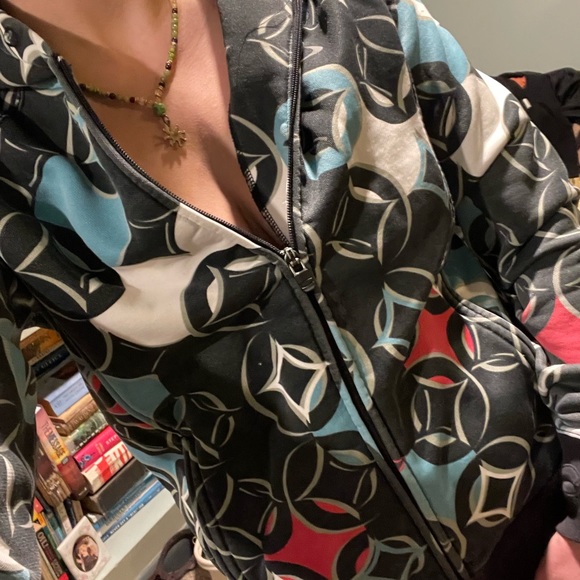 💎♦️Oakley // Zip Up Hoodie - Multi Diamond Pattern - Picture 5 of 8